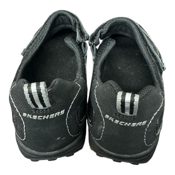 Skechers Shape Ups Black Mary Jane Walking Exercise Sneakers 7.5 Toning Exercise - Picture 3 of 11